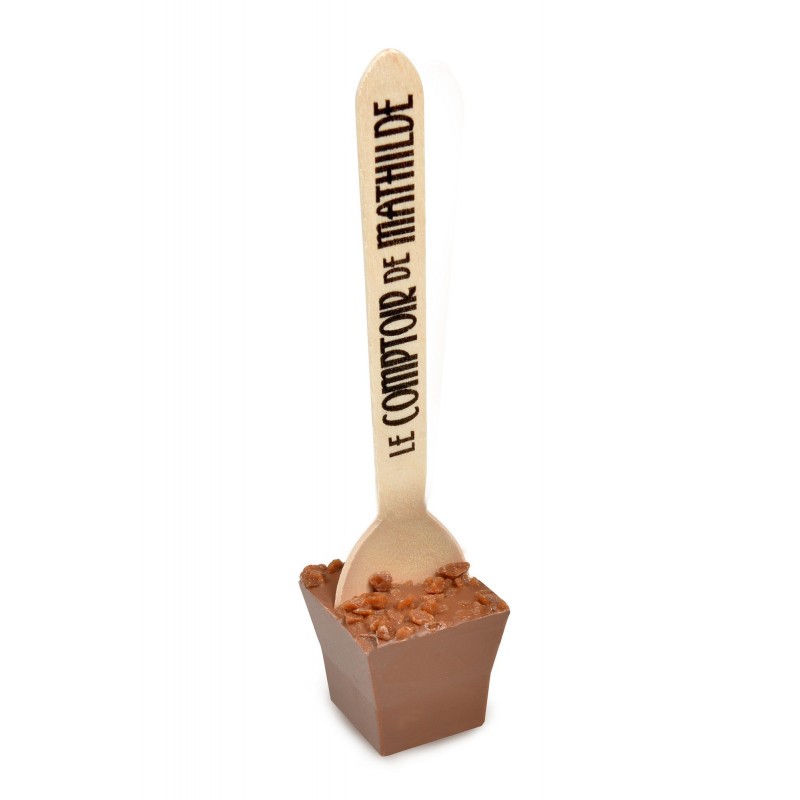 Cuillère chocolat chaud Lait 34% - 2x Choco spoon – La